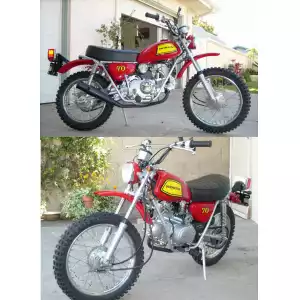 Genuine parts for Motorcycle Honda 70 DAX 1973 - Honda