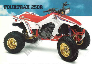 250 FOURTRAX 1987 TRX250RH