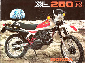 250 XL 1982 XL250RC