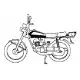 125 CG 1999 CG125X