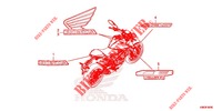 STICKERS for Honda CB 125 R ABS 2019