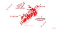 STICKERS for Honda CB 125 R ABS 2018