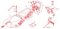 SINGLE SEAT (2) for Honda CBF 125 2011