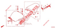 SINGLE SEAT (2) for Honda CB 300 R ABS 2021