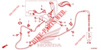 PARKING BRAKE for Honda PIONEER 700 M2 RED 2018