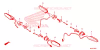 INDICATOR for Honda AFRICA TWIN 1000 WHITE 2018