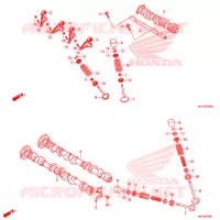 CAMSHAFT for Honda AFRICA TWIN 1000 ABS 2017
