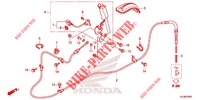 PARKING BRAKE for Honda PIONEER 700 M4 RED 2019