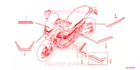 STICKERS for Honda X ADV 750 L 2019