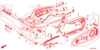 SWINGARM   CHAIN CASE for Honda X ADV 750 L 2019