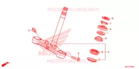 STEERING DAMPER for Honda CBR 500 R 2019