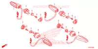 INDICATOR for Honda CB 250 TWISTER CBS 2019