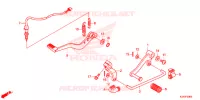 PEDAL for Honda CB 250 TWISTER CBS 2019