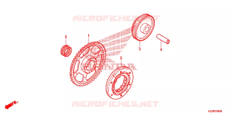 CLUTCH Honda MOTO 250 CRF 2018  CRF250LF