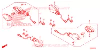 INDICATOR for Honda CBF 160 UNICORN 2020
