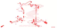 PEDAL for Honda CB 500 X ABS 2020