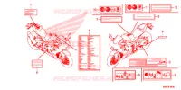 CAUTION LABEL for Honda CBR 1000 RR SP BREMBO 2020