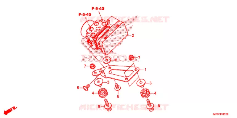 ABS MODULATOR Honda MOTO 1000 CBR 2021  CBR1000STM