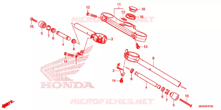 HANDLEBAR Honda MOTO 1000 CBR 2021  CBR1000STM