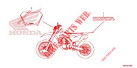 STICKERS for Honda CRF 450 X 2020