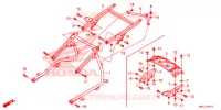 LUGGAGE RACK for Honda GL 1800 GOLD WING TOUR DCT, BLACK 2020
