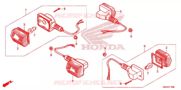 INDICATOR Honda SCOOTER 50 RUCKUS 2020  NPS50L_A