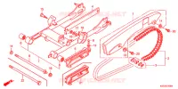 SWING ARM for Honda BIZ 125 SOMENTE PEDAL DE PARTIDA 2010