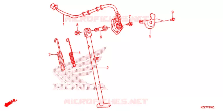 STAND Honda MOTO 250 CRF 2020  CRF250LAL
