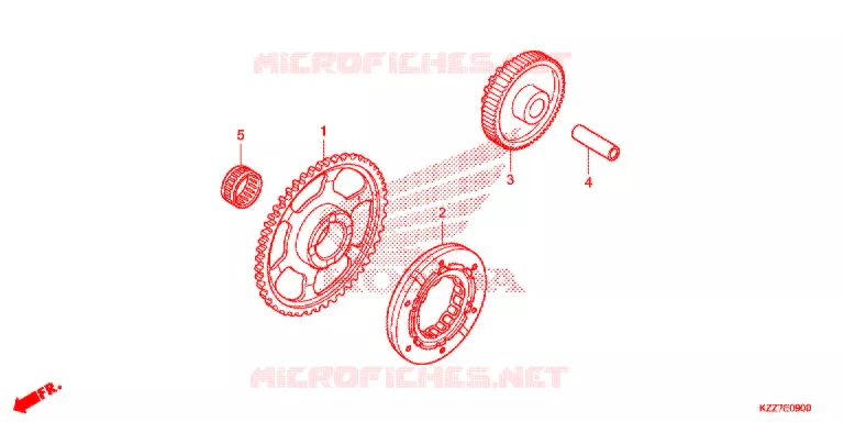 CLUTCH Honda MOTO 250 CRF 2020  CRF250RLAL