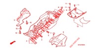 REAR FENDER (CBR1000RR) for Honda CBR 1000 RR FIREBLADE REPSOL 2011
