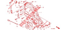 RIGHT CRANKCASE COVER  for Honda CBR 1000 RR FIREBLADE REPSOL 2011