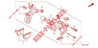 REAR BRAKE CALIPER  for Honda CBR 1000 RR FIREBLADE REPSOL 2011