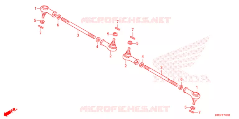 TIE ROD  Honda ATV 420 FOURTRAX 2021  TRX420FE1M