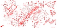 REAR FENDER  for Honda FOURTRAX 420 RANCHER 2X4 BASE 2021
