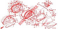 SADDLEBAG (GL1800C/D/E/F/G/H) for Honda GL 1800 GOLD WING ABS RED 2015