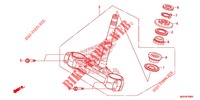 STEERING STEM  for Honda CROSSTOURER 1200 DCT 2012