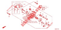 REAR BRAKE CALIPER (PARKING) for Honda CROSSTOURER 1200 DCT 2012