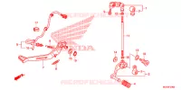 PEDAL  for Honda CROSSTOURER 1200 2013