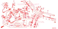 HANDLE PIPE/TOP BRIDGE  for Honda CROSSTOURER 1200 DCT 2014