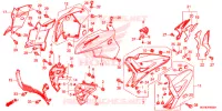 MIDDLE COWL  for Honda CROSSTOURER 1200 DCT 2014