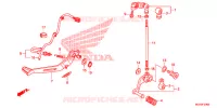 PEDAL  for Honda CROSSTOURER 1200 2012