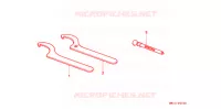 TOOLS  for Honda XR 600 R 1994
