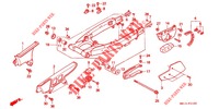 SWINGARM/CHAIN CASE  for Honda XR 600 R 1996