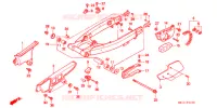 SWINGARM/CHAIN CASE  for Honda XR 600 R 1996