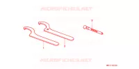 TOOLS  for Honda XR 600 Hamamatsu factory 1998