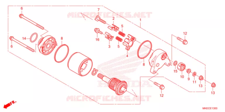 STARTING MOTOR  Honda MOTO 450 CRF 2021  CRF450RM