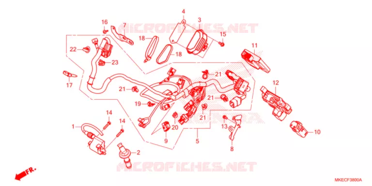 WIRE HARNESS   Honda MOTO 450 CRF 2021  CRF450RM