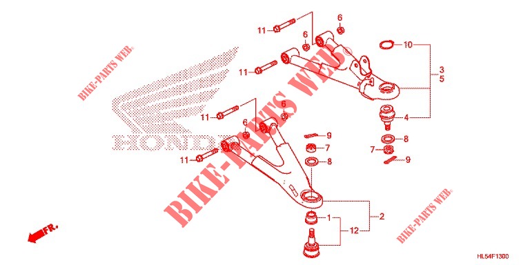 FRONT ARM  for Honda PIONEER 520 M2 CAMO 2021