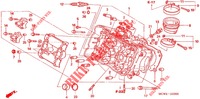 CYLINDER HEAD  (AVANT) for Honda VFR 800 VTEC ABS BLANCHE 2012