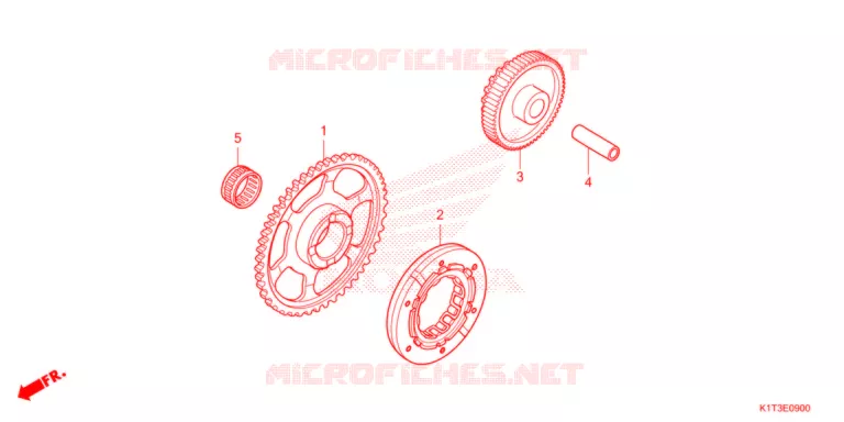 STARTING CLUTCH   Honda MOTO 300 CRF 2021  CRF300LRM